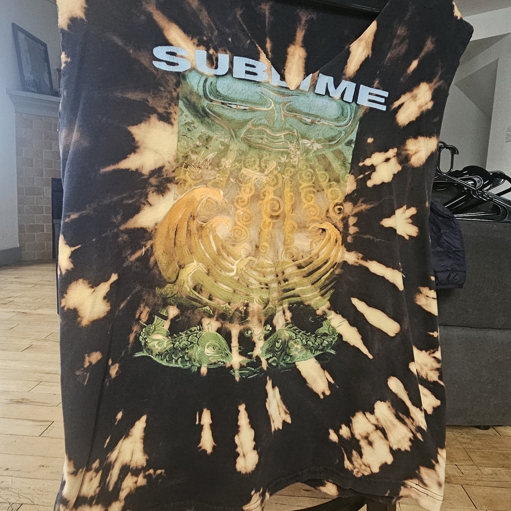 Custum Acid Wash Sublime T-Shirt